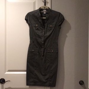 H&M cotton shirt dress